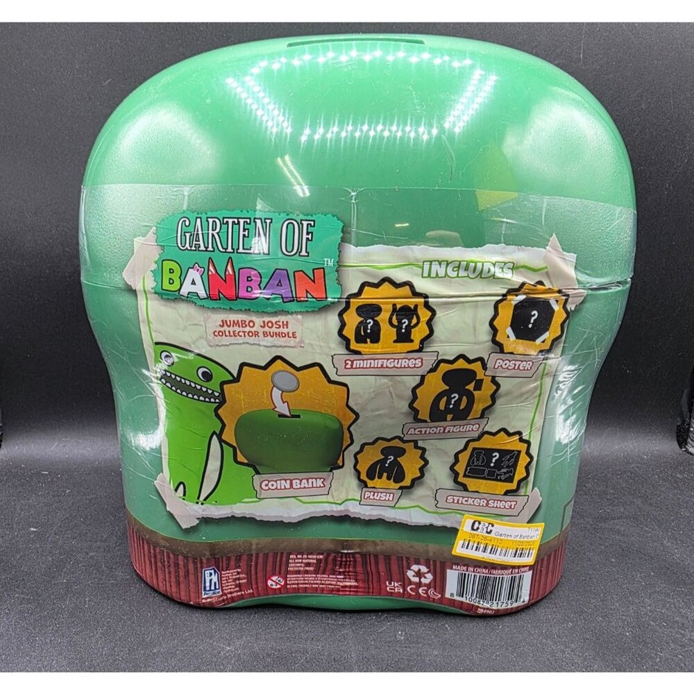 Garten Of BanBan Jumbo Josh Collector Toy Set Includes 8 Fun Items & Coin Bank - Picture 3 of 7